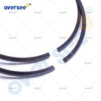 Set of 2 Piston Rings STD for Yamaha 115-250HP 2T Outboard (6R5-11603)
