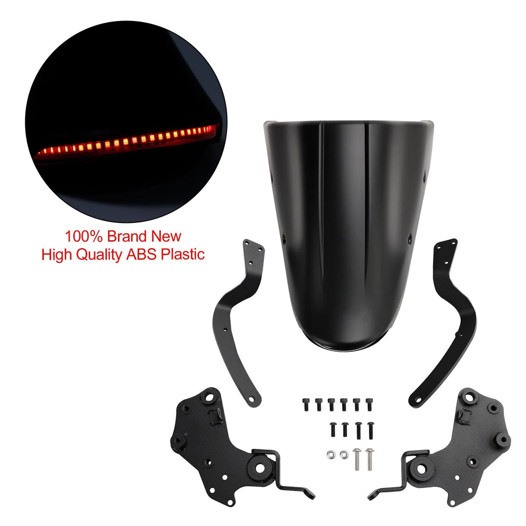 LED Rear Fender Mudguard Fairing for Honda Rebel CMX 300 500 (2017–2025)