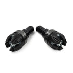 Universal Motorcycle Exhaust Frame Slider Bolt Anti Crash Protector - Grey