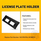 Front License Plate Brackets for Nissan Murano (2019–2023)