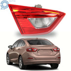 Inner Tail Light Brake Lamp for Chevy Cruze (2016–2019) Clear Lens Rear Left