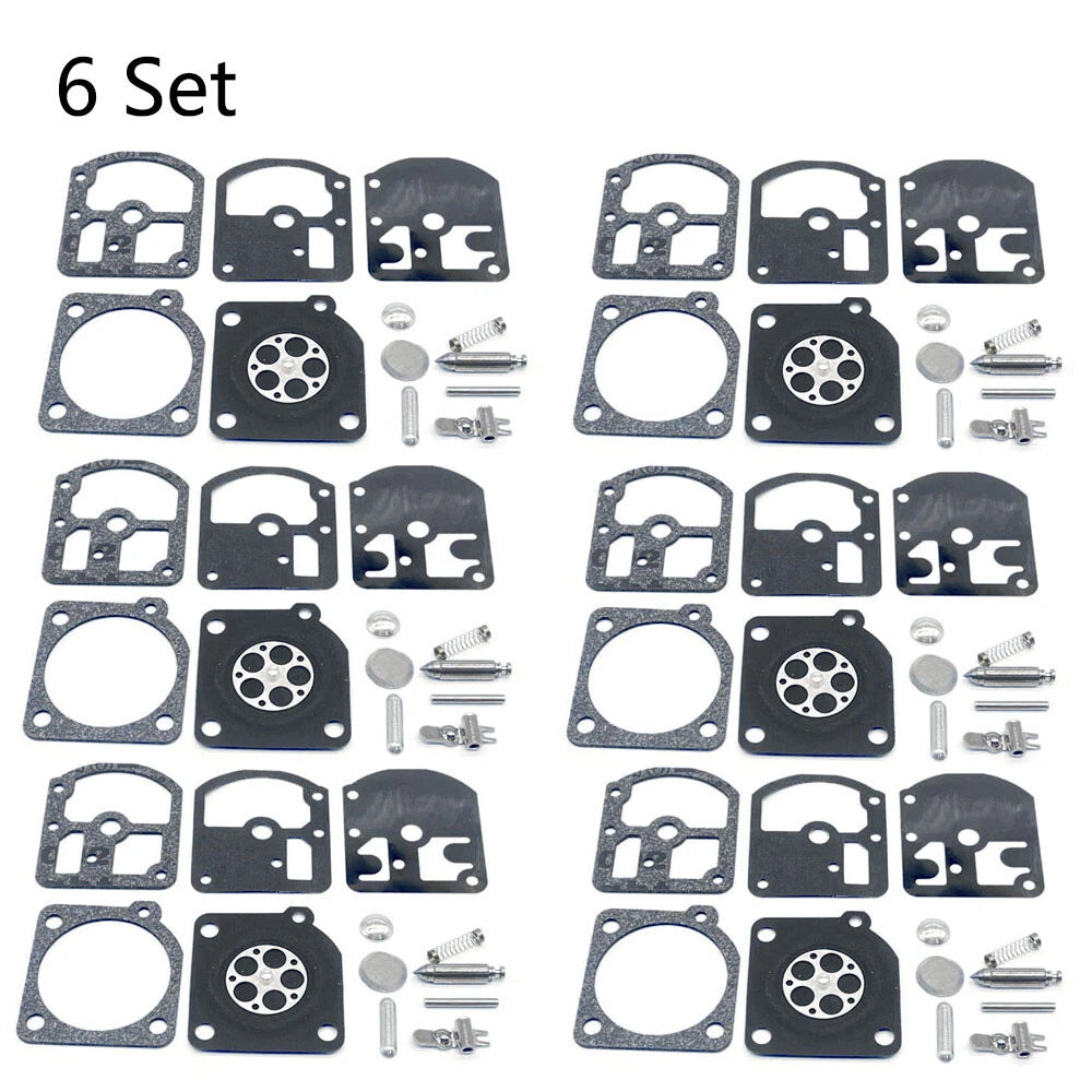6X Carburetor Repair Kit for Zama RB-3, C1S-H2A, Homelite 330