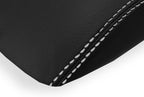 Console Lid Armrest Cover for Mazda CX-9 (2007–2009) Leather White Stitch