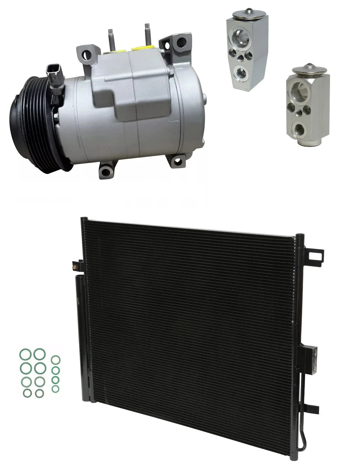 A/C Compressor Kit With Condenser for Dodge Durango 3.6L V6 (2020–2021)