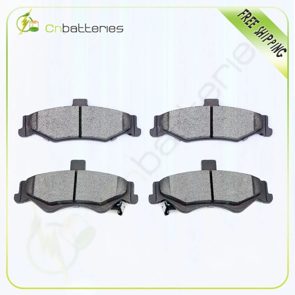 4X Metallic Brake Pads Rear for Chevrolet Camaro Pontiac Firebird (1993–2002)