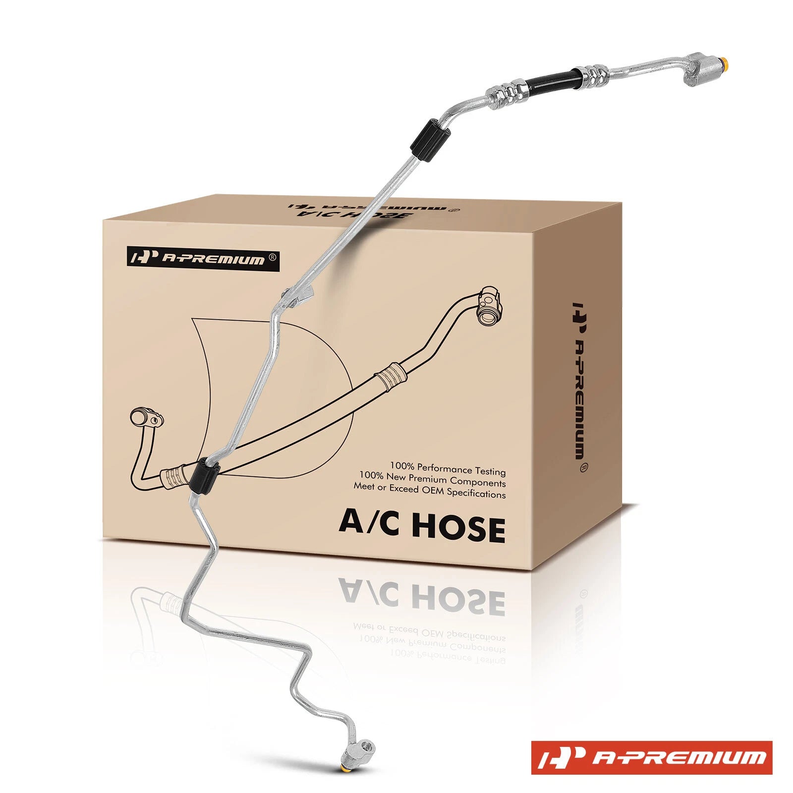 A/C Refrigerant Liquid Line Hose Assembly for BMW F10 528i 535d 535i (2011–2017)
