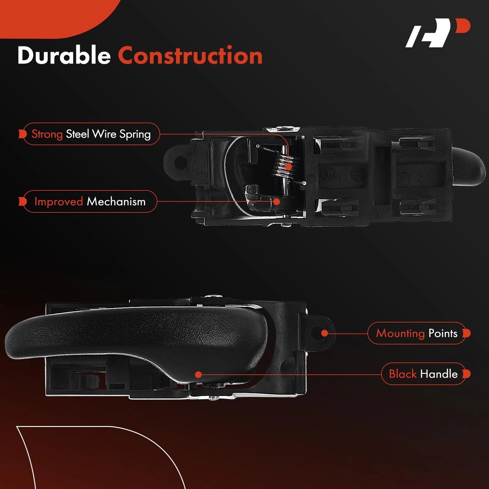 Front Left Interior Door Handle for Ford F-150 F-250 (2004–2023)