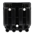 Ignition Coil & 4 Spark Plugs & 4 Wires for Volkswagen Jetta Beetle Golf (2000–2005)