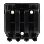 Ignition Coil & 4 Spark Plugs & 4 Wires for Volkswagen Jetta Beetle Golf (2000–2005)