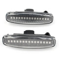 Clear LED Sequential Side Marker Lights for Infiniti EX25 M35 Q60 Q70 QX50 (2008-2020)