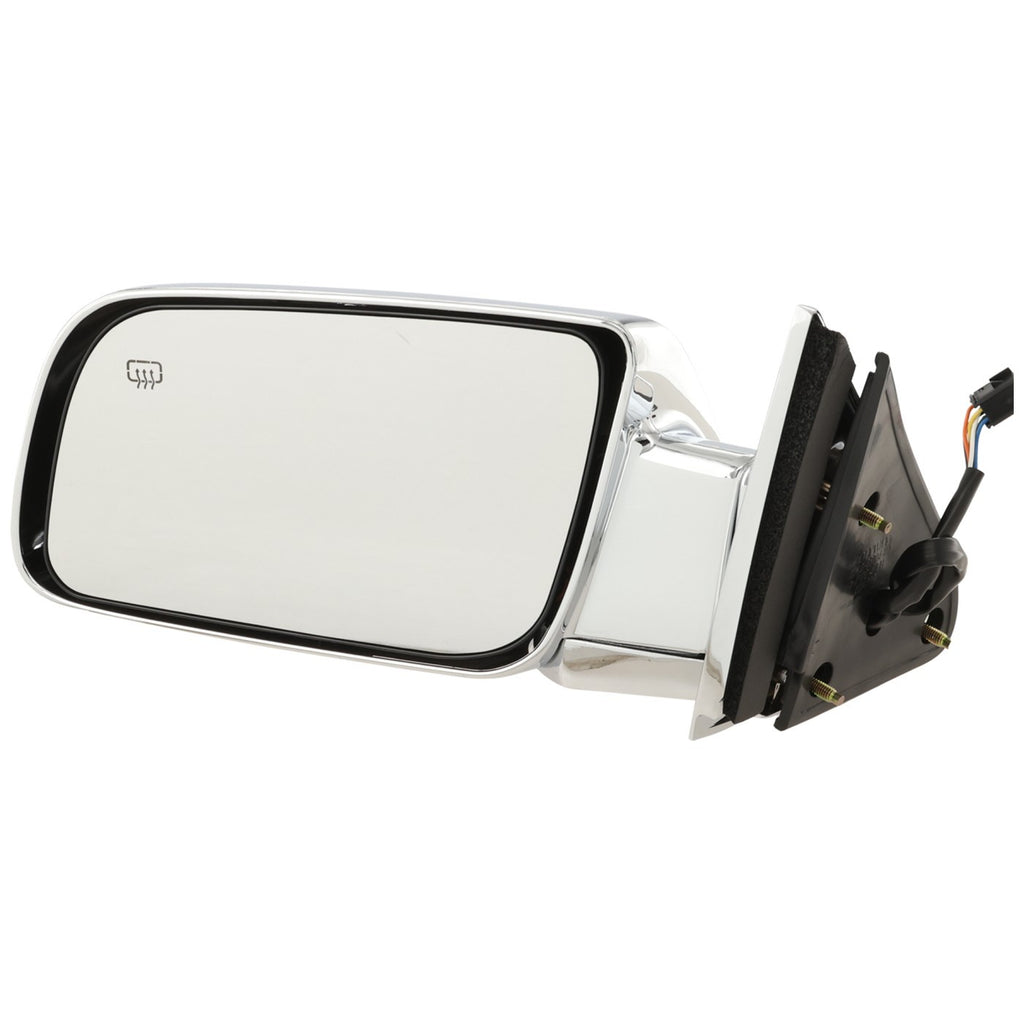 Driver Side Heated Chrome Mirror for Chevrolet Tahoe (1995–2000)