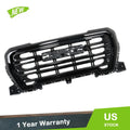 Grille Assembly for GMC Sierra 1500 (2019–2021) Gloss Black with Grey Frame