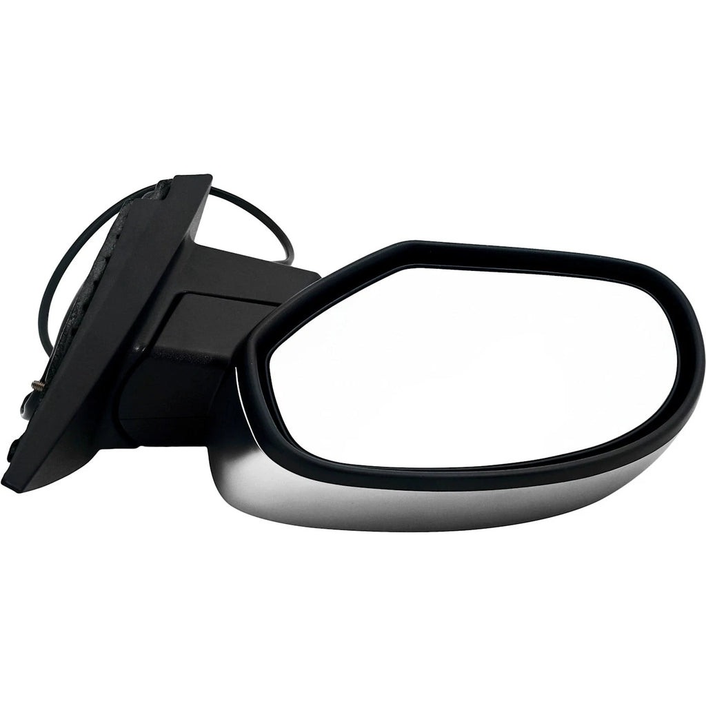 Power Mirror for GMC Yukon, Chevrolet Tahoe (2007–2014) Left Manual Folding Chrome