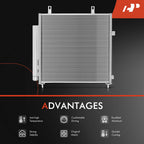 A/C Condenser with Receiver Drier for Mitsubishi Mirage (2017-2022)