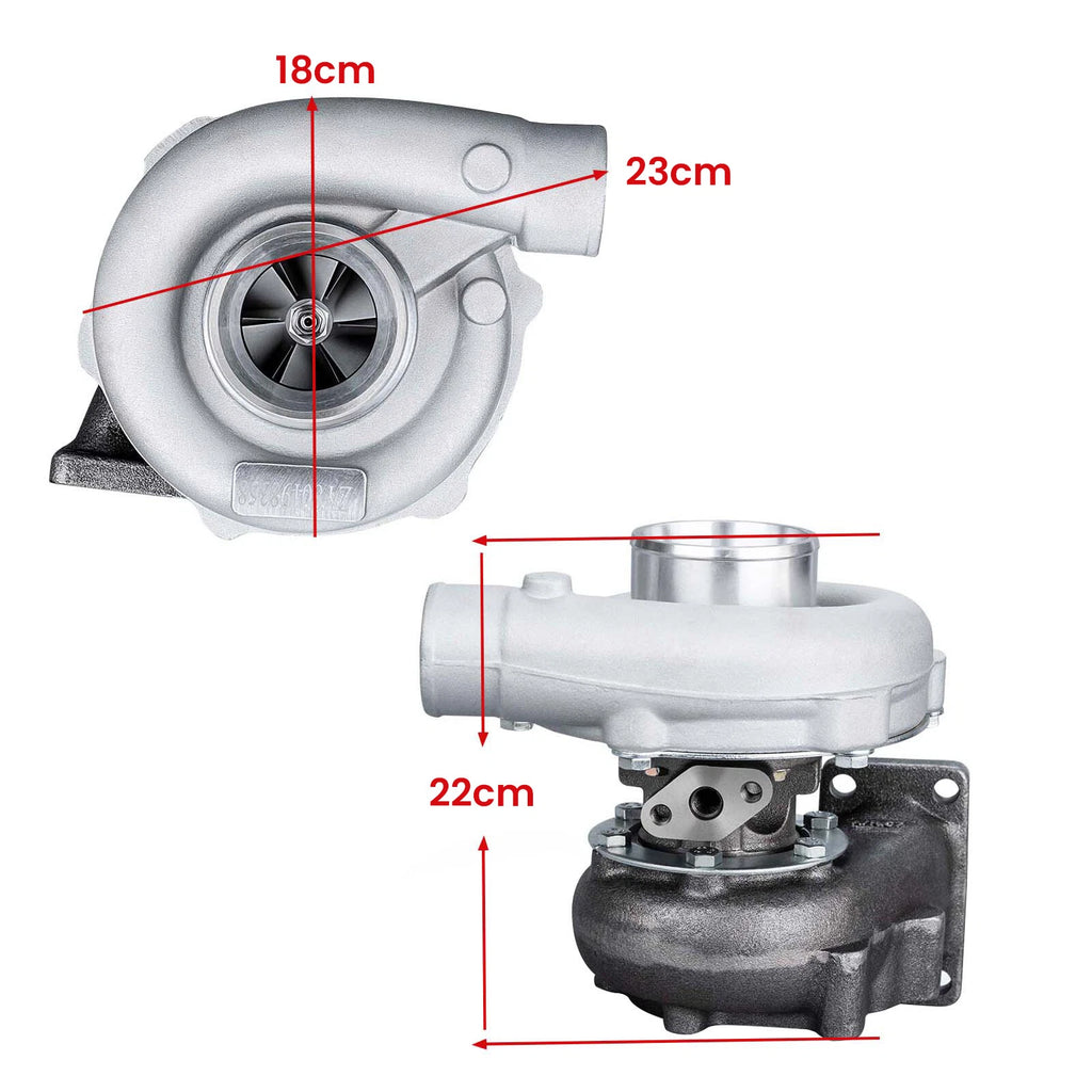 T3/T4 Turbo Compressor for High-Performance Applications (400+ HP)