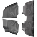 All Weather Floor Mats for GMC Terrain/Chevy Equinox (2018–2025) Non-Slip