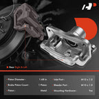 Pair Rear Brake Calipers for Kia Sorento (2007-2009)