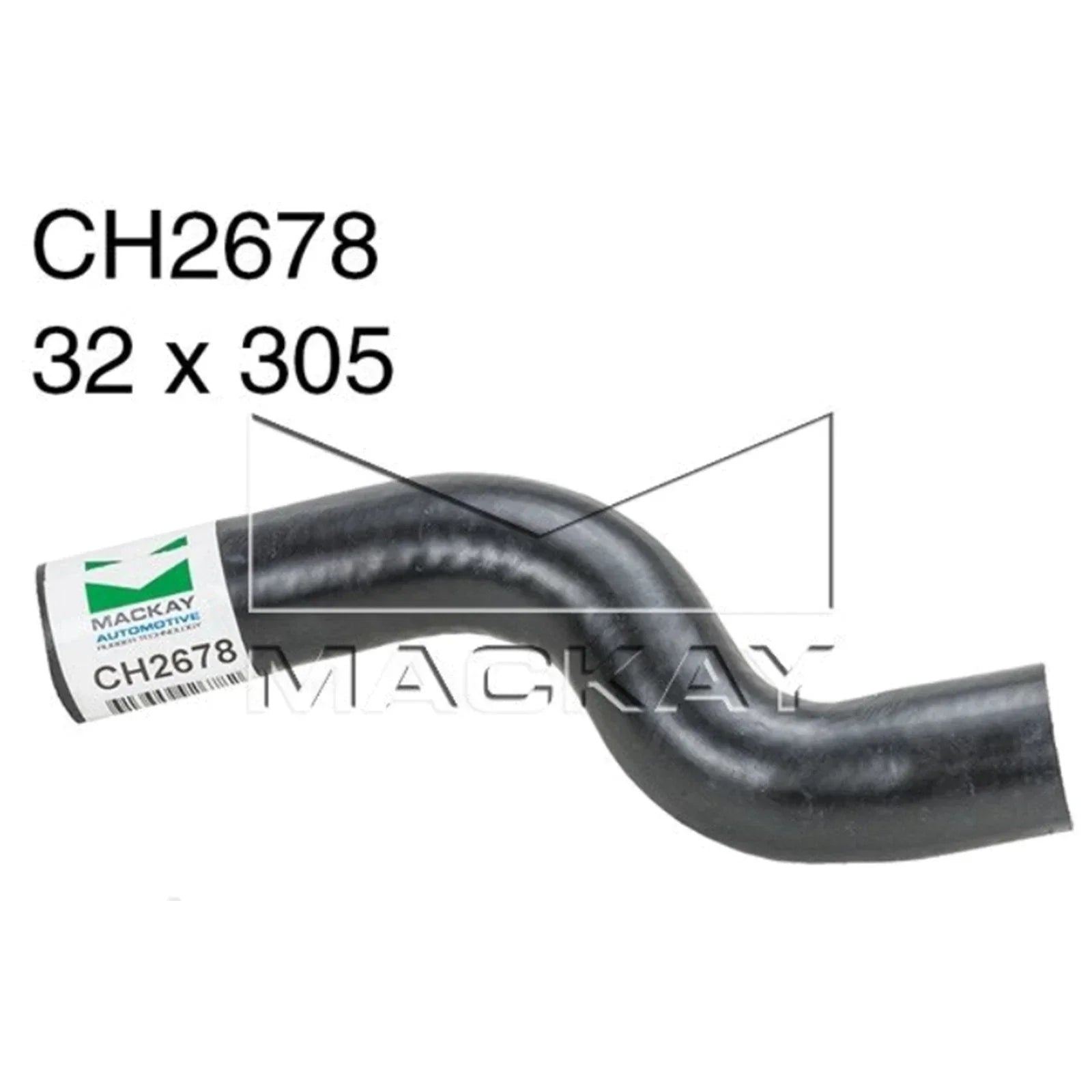 Lower Bottom Radiator Hose / 2.0L 1RZ-E for Toyota Hilux RZN147 (1997–2002)