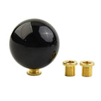 Round Ball Gear Shifter Lever with Adapters for Manual Transmissions