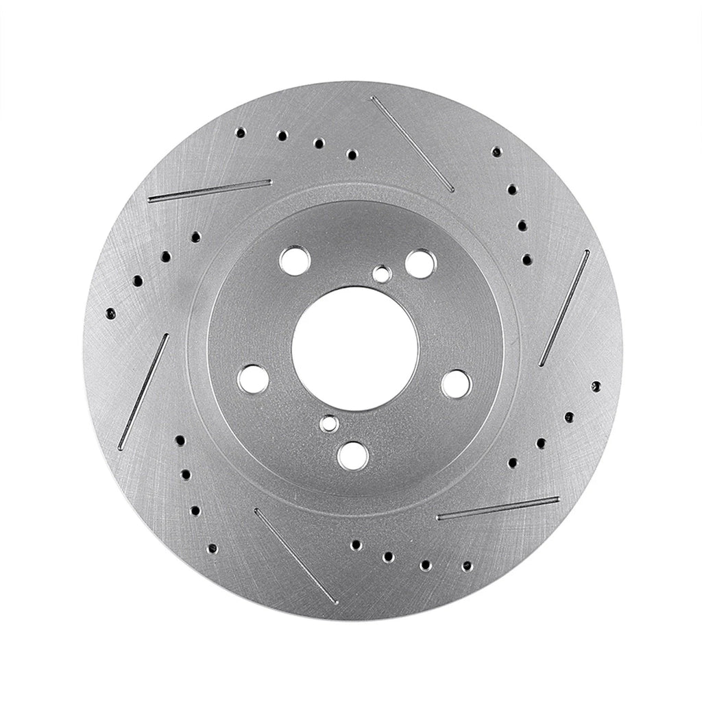 Set of 8 Front Brake Calipers Rotors Pads for Subaru Impreza