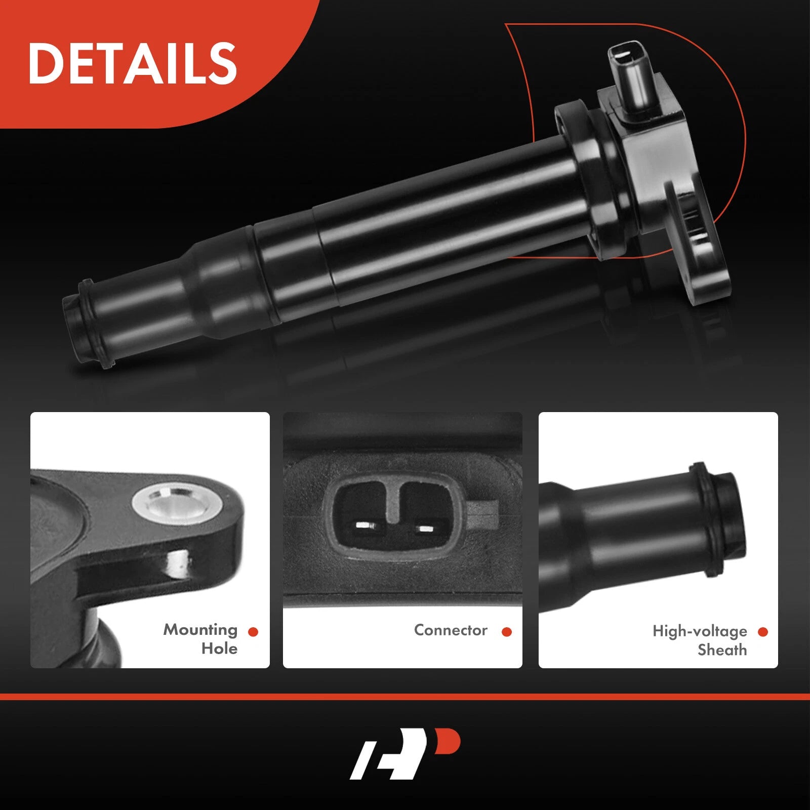 Ignition Coil for Hyundai Accent, Kia Rio, Rio5 (2006–2011)