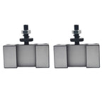 2Pcs Quick Change Lathe Tool Post Holder for BXA (250-201)