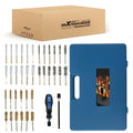 Drill Brush Set for Cleaning Cylinder Head 1/4" Hex