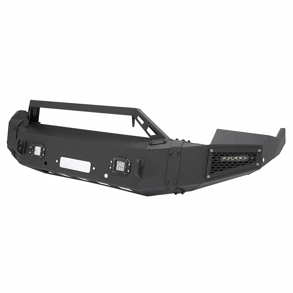 Front Bumper Assembly with LED and Winch Plate for Dodge RAM 1500 (2009–2012)