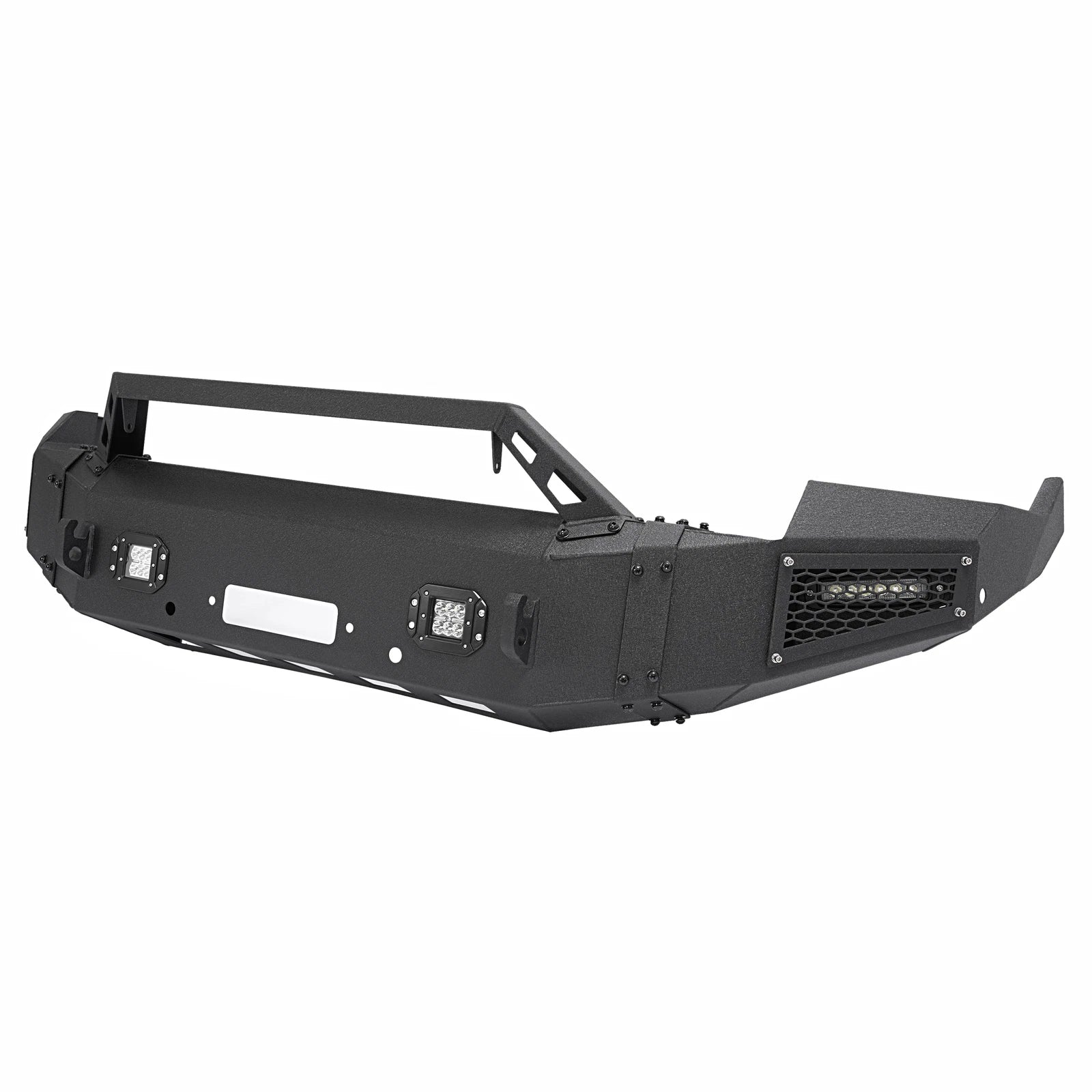 Front Bumper Assembly with LED and Winch Plate for Dodge RAM 1500 (2009–2012)