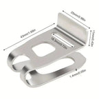 10 Pack Stainless Steel Tool Belt Hooks for Compatible Models (346449-3, 324705-1)