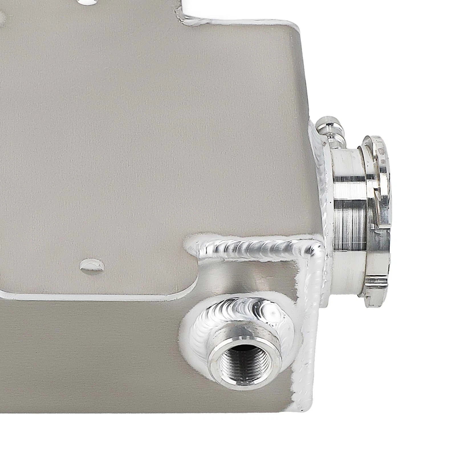 Coolant Overflow Tank for Universal (1.25 QT) Aluminum Silver (2019–2025)