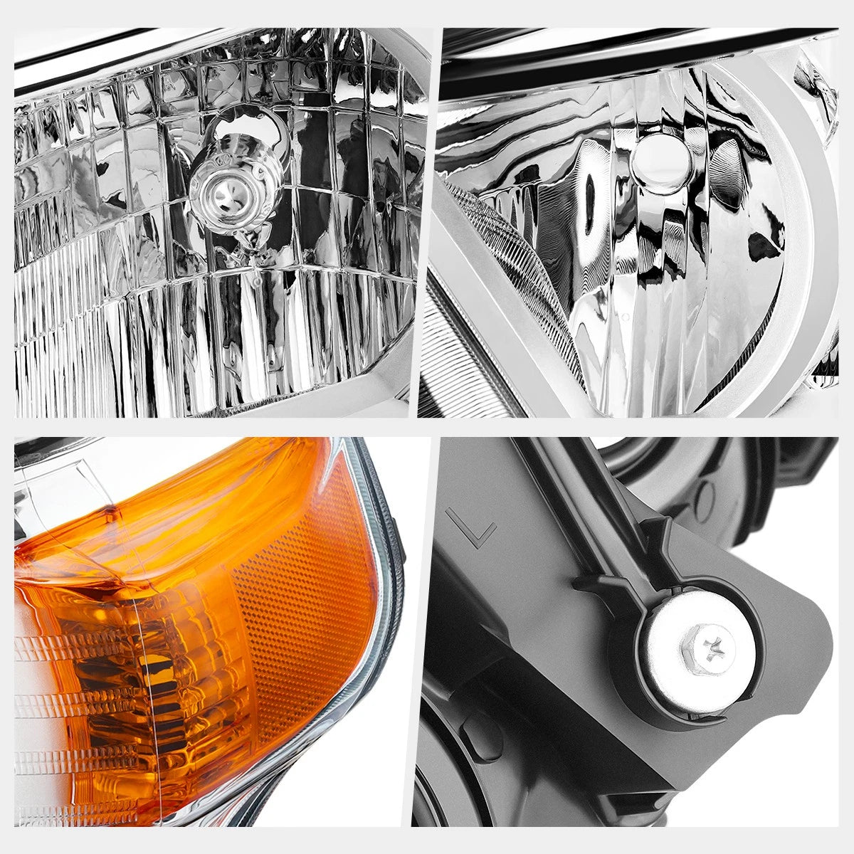 Left Side Headlight for Toyota 4Runner Limited SR5 (2010–2013) Chrome