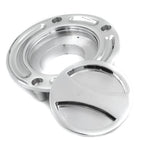 Chrome Keyless Gas Cap for Honda CBR 600 F2/F3/F4/F4i (1991–2006)
