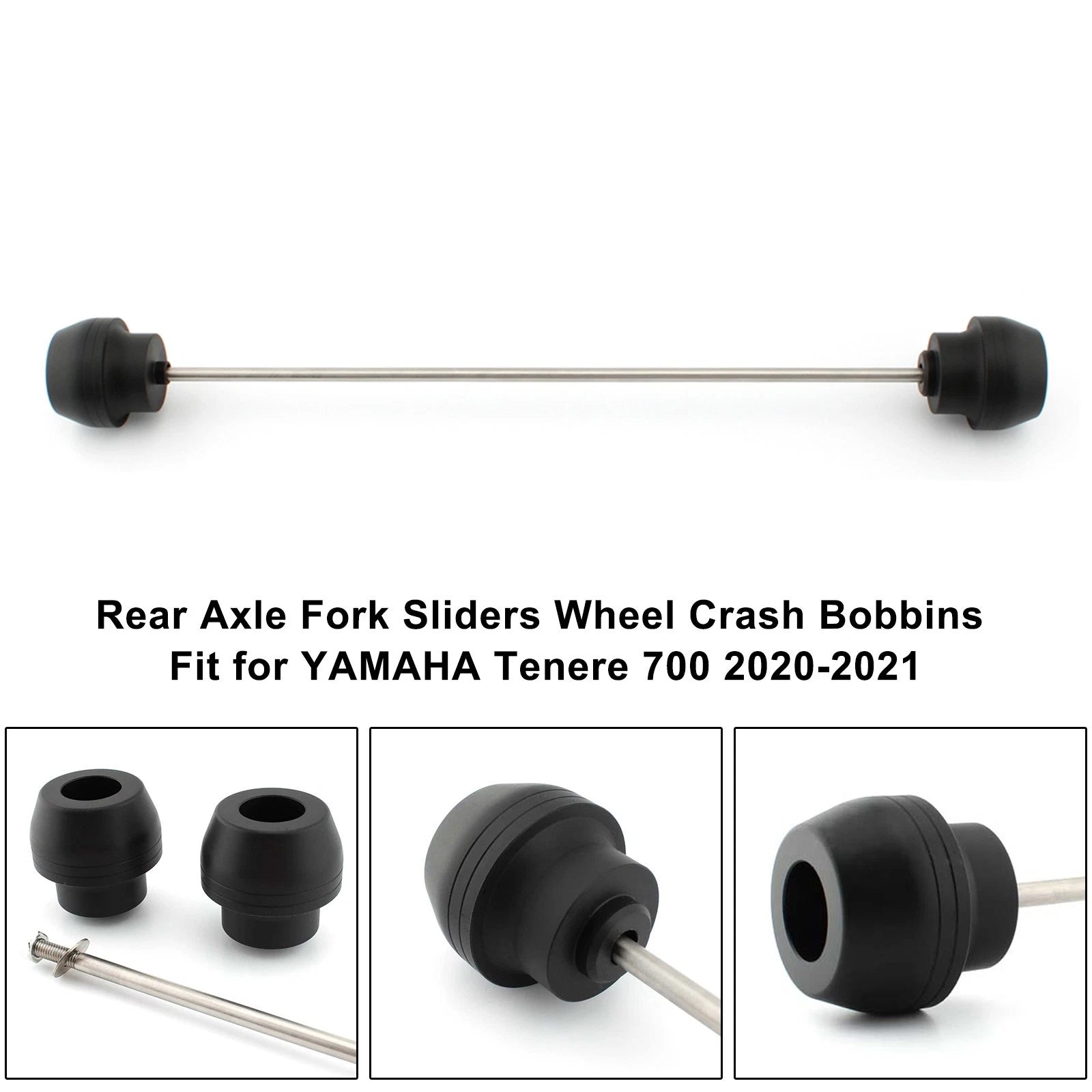 Rear Spindle Bobbins for Yamaha Tenere 700 (2020–2021)