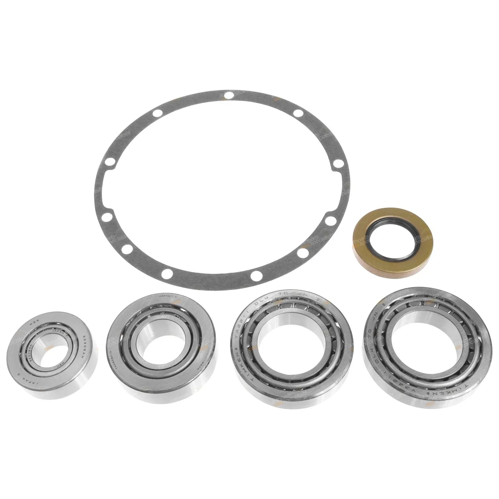 Rear Diff Repair Kit for Nissan Patrol GQ GU (1995-1999) leaf springs