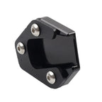 Black Kickstand Sidestand Foot Enlarger Pad for Honda Dax125 Monkey Grom 125