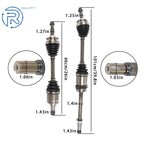 Front Left + Right CV Axle Assembly for Scion TC (2011–2016)