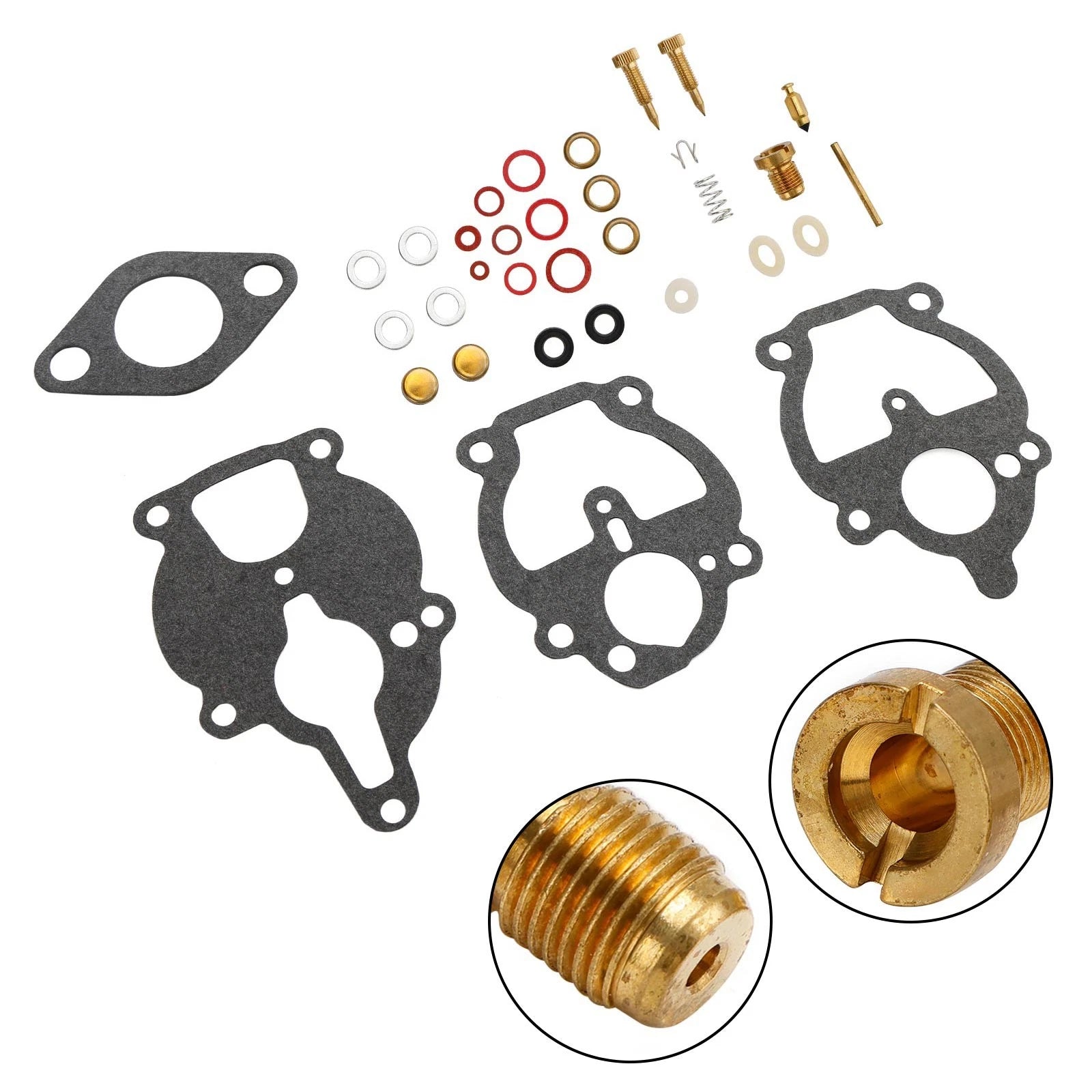 Carburetor Rebuild Repair Kit for IH Farmall Zenith K2112 (1961–1968)