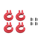 Pack of 4 G80 Logging Chain Choker Hooks for Heavy-Duty Use (4400 Lbs WLL)