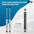 4" Lift Kit with Shocks for Jeep Wrangler JK Unlimited (2007–2018)