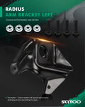Left Radius Arm Bracket 523-018 E1TZ3B095B for Ford F150 Bronco (1980–1996)