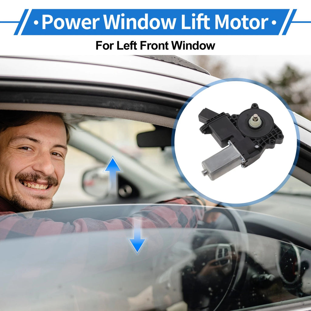 Left Front Power Window Regulator Lift Motor for Ford Explorer (2018)