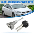 Front Left Side Door Lock Cylinder w/ Keys for Hyundai Elantra (2011–2016) 81970-3XA00