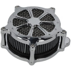 Chrome Air Cleaner Filter Intake Kit for Harley Touring Dyna (2000-2017)