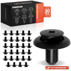 30Pcs Nylon Retainer Clips for Subaru 