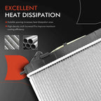 Radiator for Hyundai Elantra (2012–2013) and Kia Forte Koup (2014–2016)