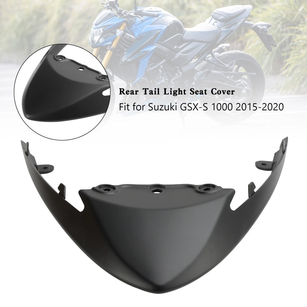 Rear Tail Light Seat Cover Fairing for Suzuki GSX-S 1000 (2015–2020) Black
