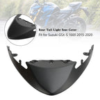 Rear Tail Light Seat Cover Fairing for Suzuki GSX-S 1000 (2015–2020) Black