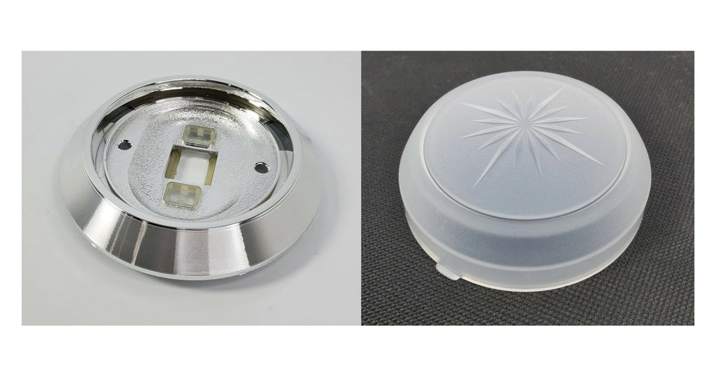 Dome Light Base and Lens Replacement for 1971–1981 Chevy Cars