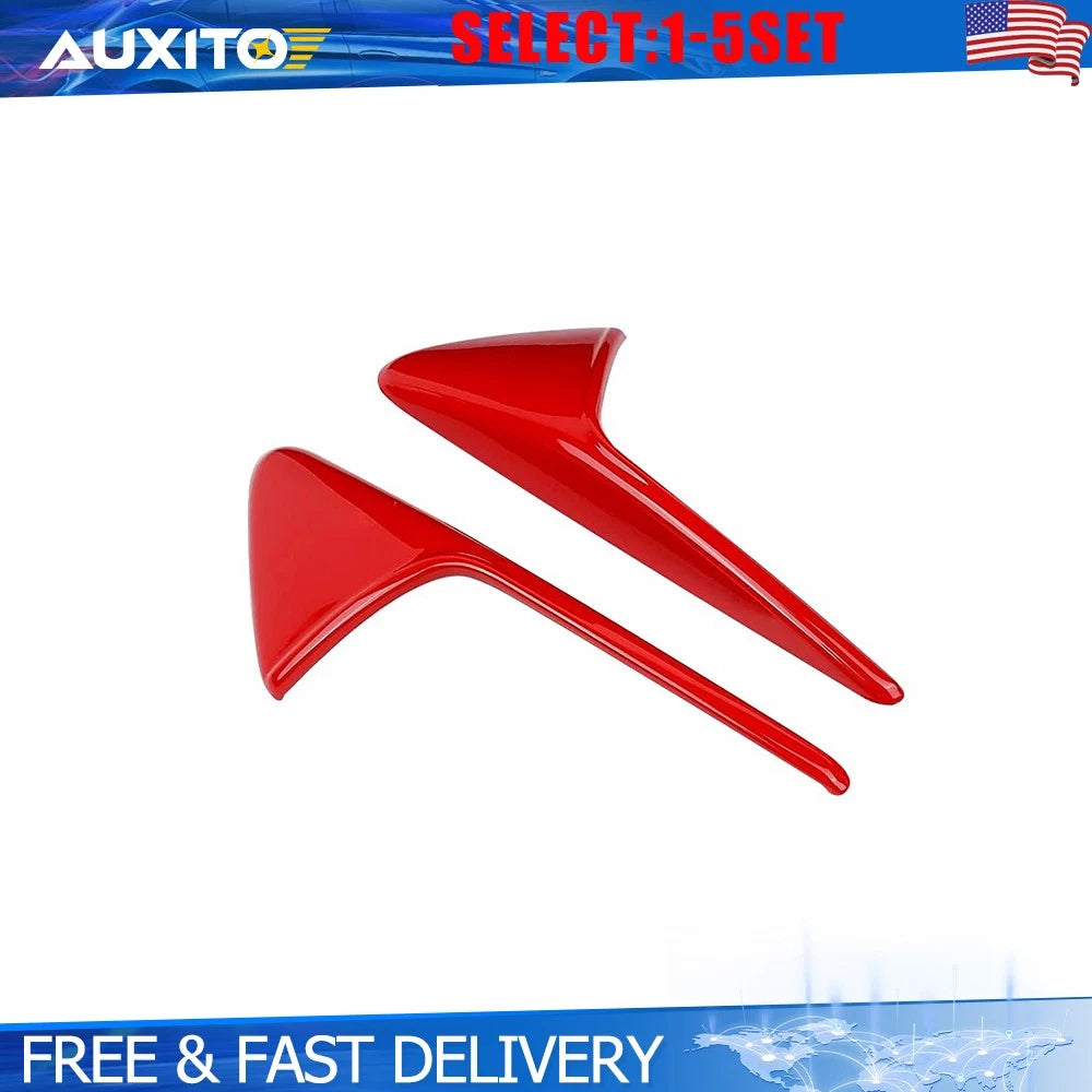 Set of 2 Side Camera Cover Caps for Tesla Model 3 S X Y (2016–2022)
